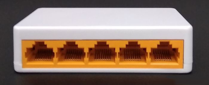 Сетевой хаб - коммутатор LAN - разветвитель RJ45 на 5 портов, 10/100 ...