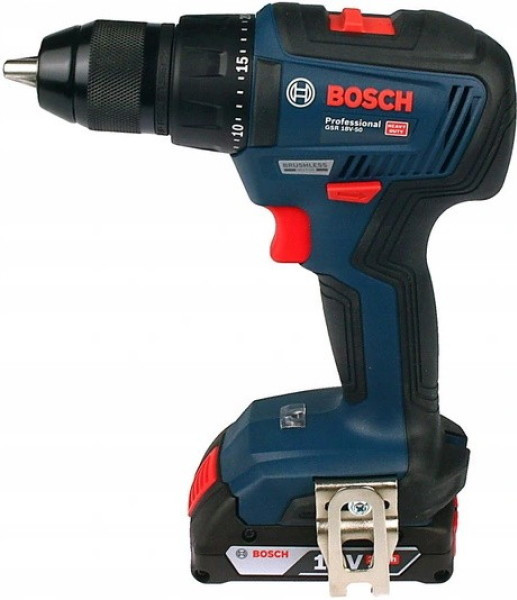 Дрель-шуруповерт Bosch GSR 18V-50 Professional 06019H5000 (с 2-мя АКБ, кейс) - фото 3 - id-p209009733