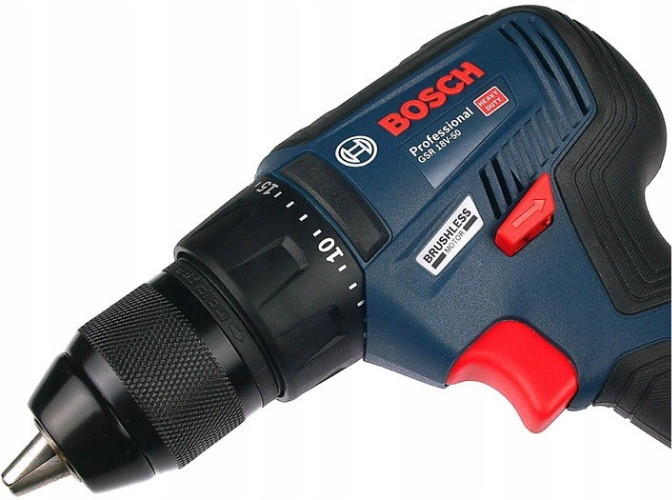 Дрель-шуруповерт Bosch GSR 18V-50 Professional 06019H5000 (с 2-мя АКБ, кейс) - фото 4 - id-p209009733