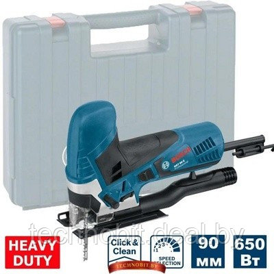 Лобзик BOSCH GST 90 E Professional (650В, 500-3100 об/мин, кейс) - фото 1 - id-p209009212