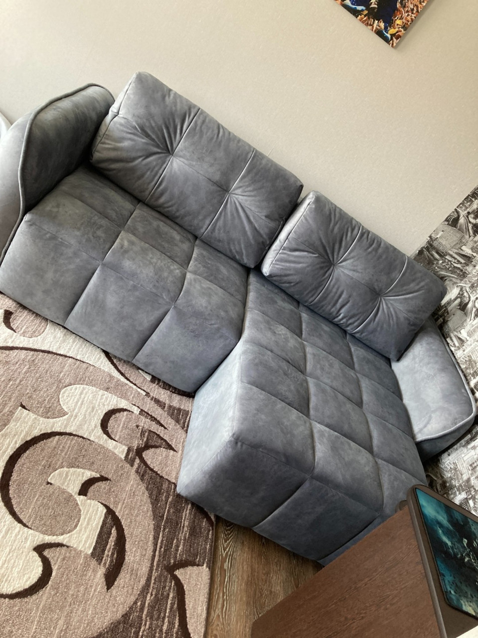 Угловой диван Треви-3 ткань Kengoo/ash - фото 5 - id-p209010627