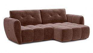 Угловой диван Треви-3 ткань Kengoo/nut