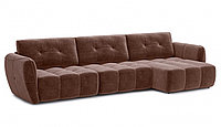 Угловой диван Треви-4 ткань Kengoo nut