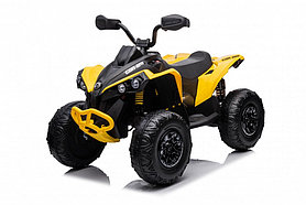 Детский электроквадроцикл RiverToys BRP Can-Am Renegade Y333YY (желтый) Лицензия