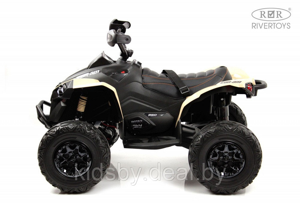 Детский электроквадроцикл RiverToys BRP Can-Am Renegade Y333YY (желтый) Лицензия - фото 4 - id-p207721119