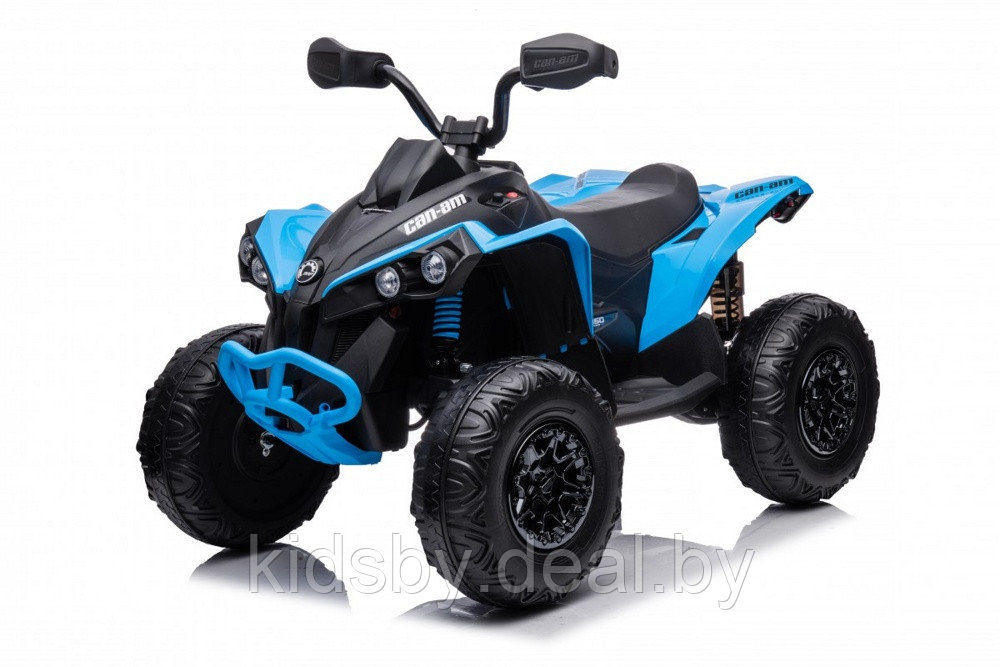 Детский электроквадроцикл RiverToys BRP Can-Am Renegade Y333YY (синий) Лицензия - фото 1 - id-p207721122