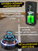Электрический портативный смарт компрессор для накачивания с датчиками давления в шинах Inflatable Pump, фото 3