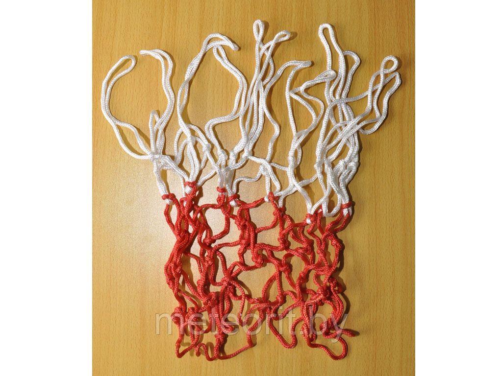 Сетка баскетбольная двухцветная 8-2С