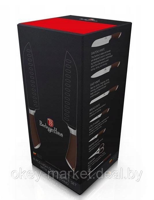 Набор кухонных ножей Berlinger Haus Infinity на подставке BH-2047 - фото 2 - id-p209021432
