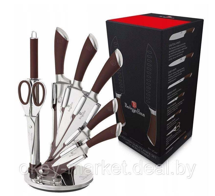 Набор кухонных ножей Berlinger Haus Infinity на подставке BH-2047 - фото 3 - id-p209021432
