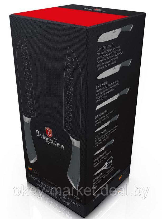 Набор кухонных ножей Berlinger Haus Infinity на подставке BH-2046 - фото 9 - id-p209021936