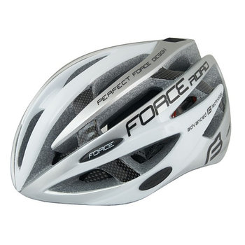 Шлем Force ROAD бело-серый