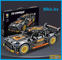 Детский игровой конструктор Гоночный автомобиль Ford Mustang, аналог Lego лего Technik техник для игры детей