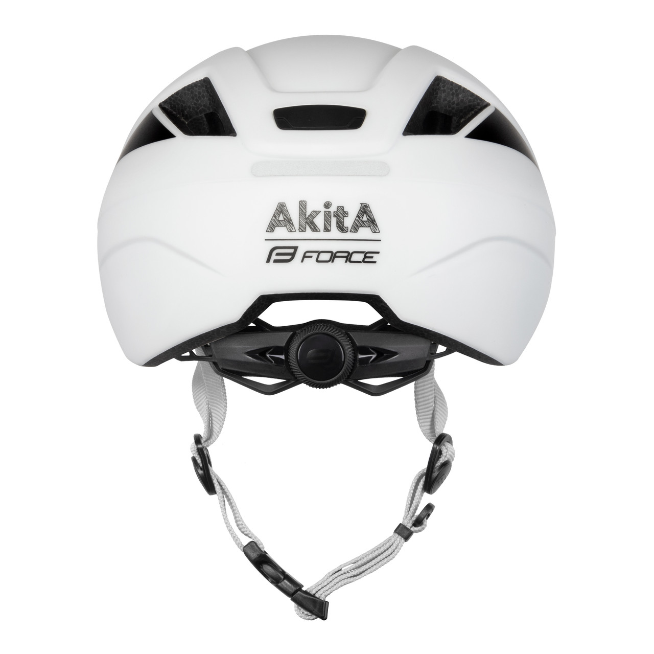 Шлем Force AKITA Junior white-black - фото 3 - id-p209035902