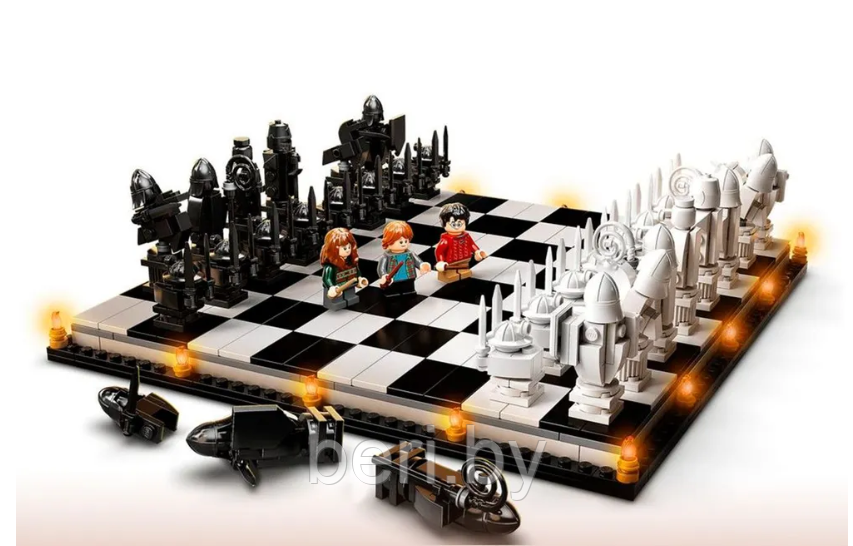 6056 Конструктор Хогвардс: волшебные шахматы, 876 деталей, Harry Potter, Аналог LEGO Harry Potter 76392 - фото 2 - id-p208993415
