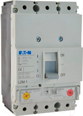 Выключатель автоматический Eaton LZMC1-A32-I 32А 350А 3P 36кА / 111890 - фото 1 - id-p209039650
