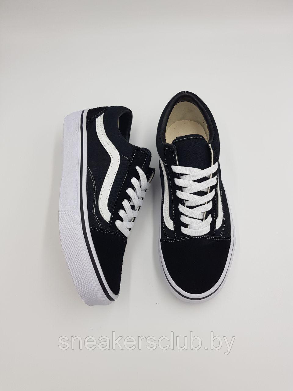 Кеды Vans OLD SKOOL женские / подростковые/черные/весенние/летние - фото 4 - id-p209073931