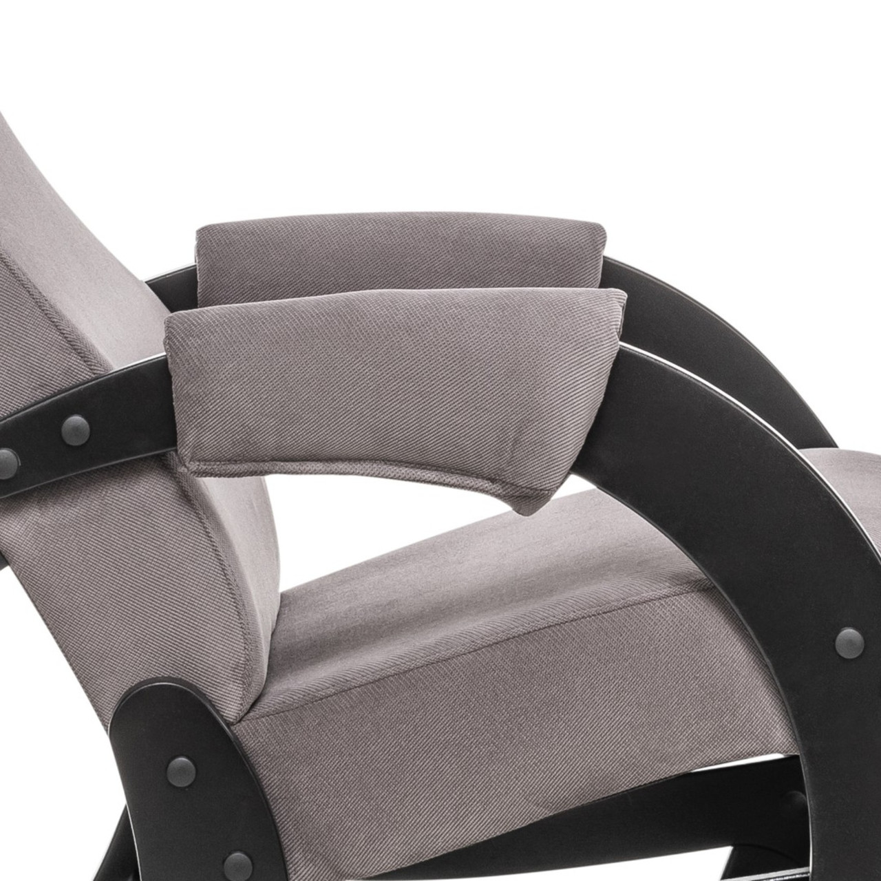 Кресло-глайдер, модель 68М Венге/Verona Antrazite Grey - фото 5 - id-p209079150