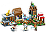 Детский конструктор Minecraft Деревня в лесу Майнкрафт, LB600 my world аналог лего lego. Игры для детей, фото 4