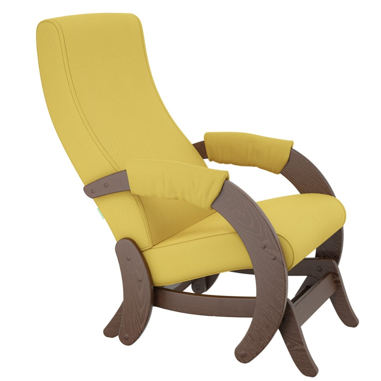 Кресло-глайдер, модель 68М шпон Орех Антик/ткань Махх 560