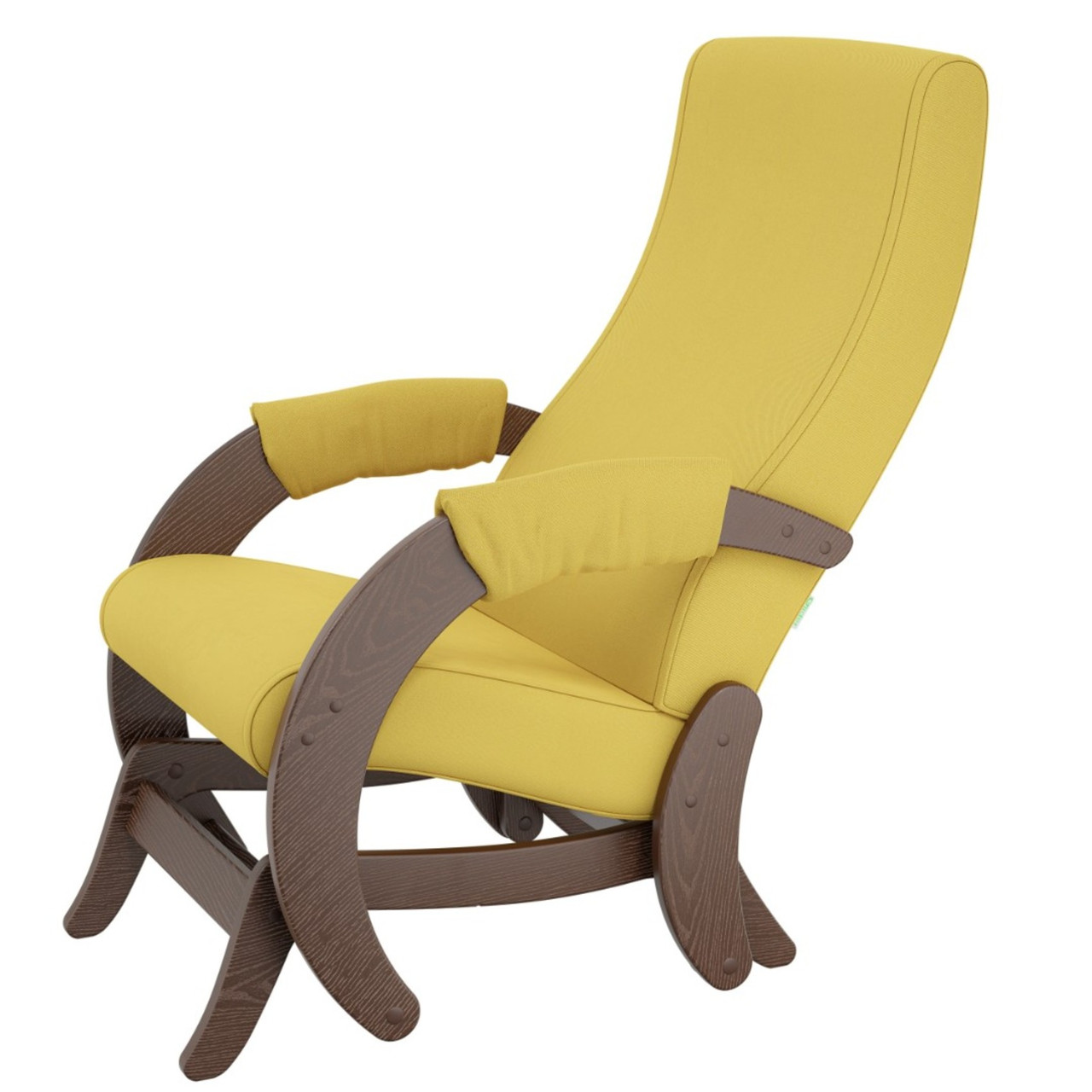 Кресло-глайдер, модель 68М шпон Орех Антик/ткань Махх 560 - фото 2 - id-p209079191