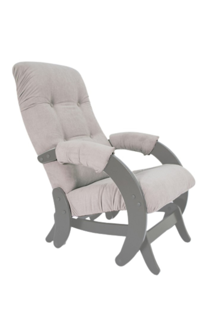 Кресло-глайдер, модель 68 Серый ясень/Ultra Smoke