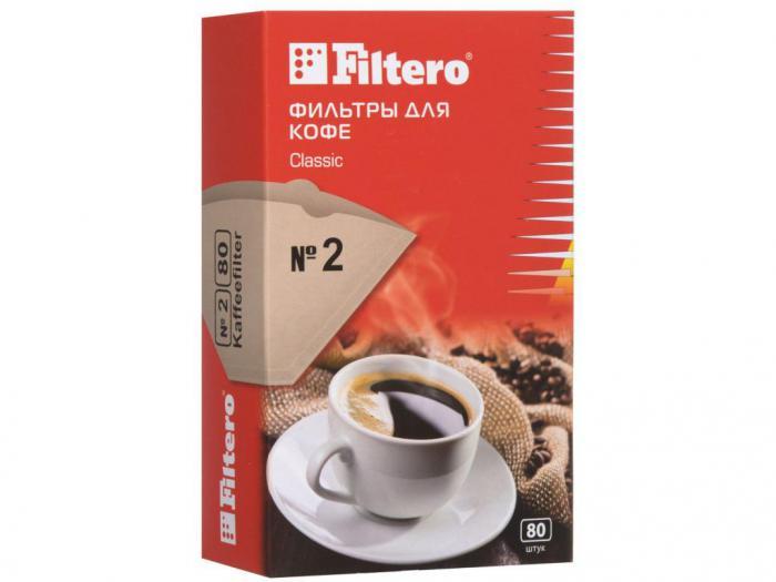 Фильтр-пакеты Filtero Classic №2 80шт - фото 1 - id-p208735420
