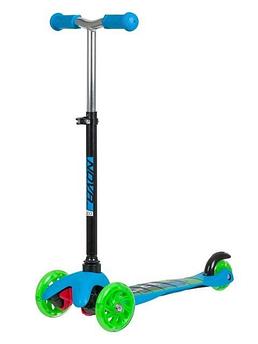 Детский трехколесный самокат-кикборд Novatrack 120H.DISCOKIDS.SGBL20 scooter для детей