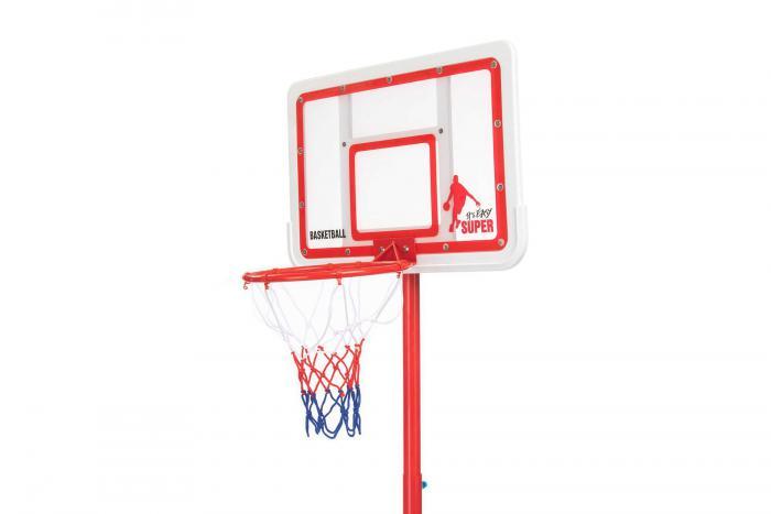 Стойка баскетбольная с регулируемой высотой (BASKETBALL SET), Bradex DE 0366 - фото 3 - id-p208731895