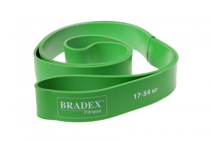 Эспандер-лента, ширина 4,5 см (17 - 54 кг.) (sporty rubber band 4,5 cm), Bradex SF 0196