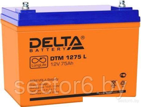 Аккумулятор для ИБП Delta DTM 1275 L (12В/75 А·ч), фото 2