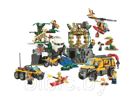 Детский конструктор Lego Swat Bela Cities 10712 База исследователей, аналог Лего сити, игрушка для мальчиков - фото 2 - id-p209210982