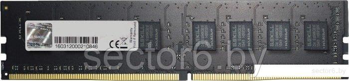 Оперативная память G.Skill Value 32GB DDR4 PC4-21300 F4-2666C19S-32GNT