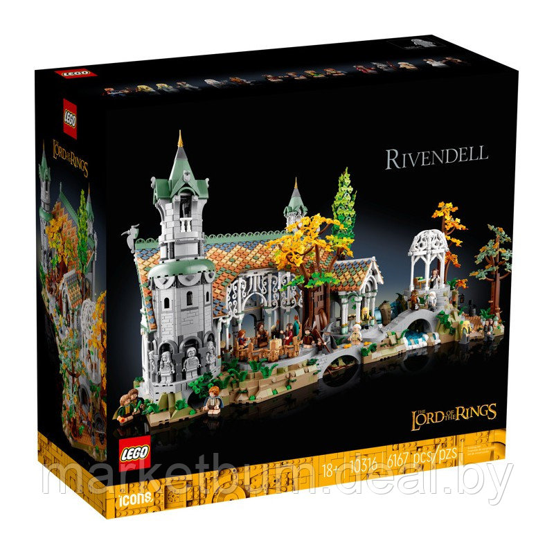 LEGO 10316 Властелин колец Ривенделл - фото 1 - id-p209245957