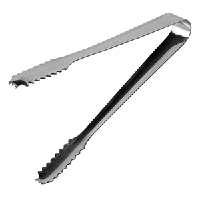 Щипцы д/льда «Проотель» сталь нерж.; L=180/50,B=18мм; металлич.