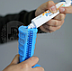 Зубная силиконовая щетка игрушка массажер для чистки зубов мелких пород собак Pet Toothbrush  Синий, фото 7
