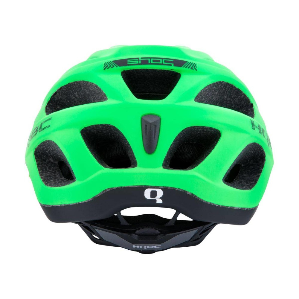 Шлем HQBC SHOQ неоновый зелено/черный - фото 3 - id-p209249034