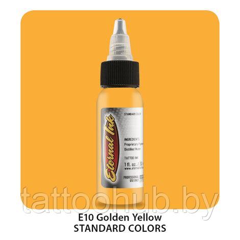 Краска для тату Eternal Golden Yellow 15мл - фото 1 - id-p209251178