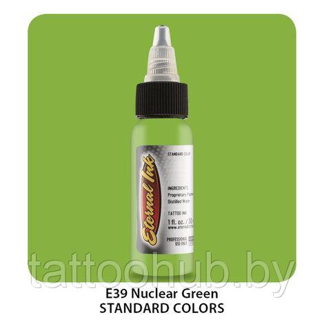 Краска для тату Eternal Nuclear Green 15мл - фото 1 - id-p209251213