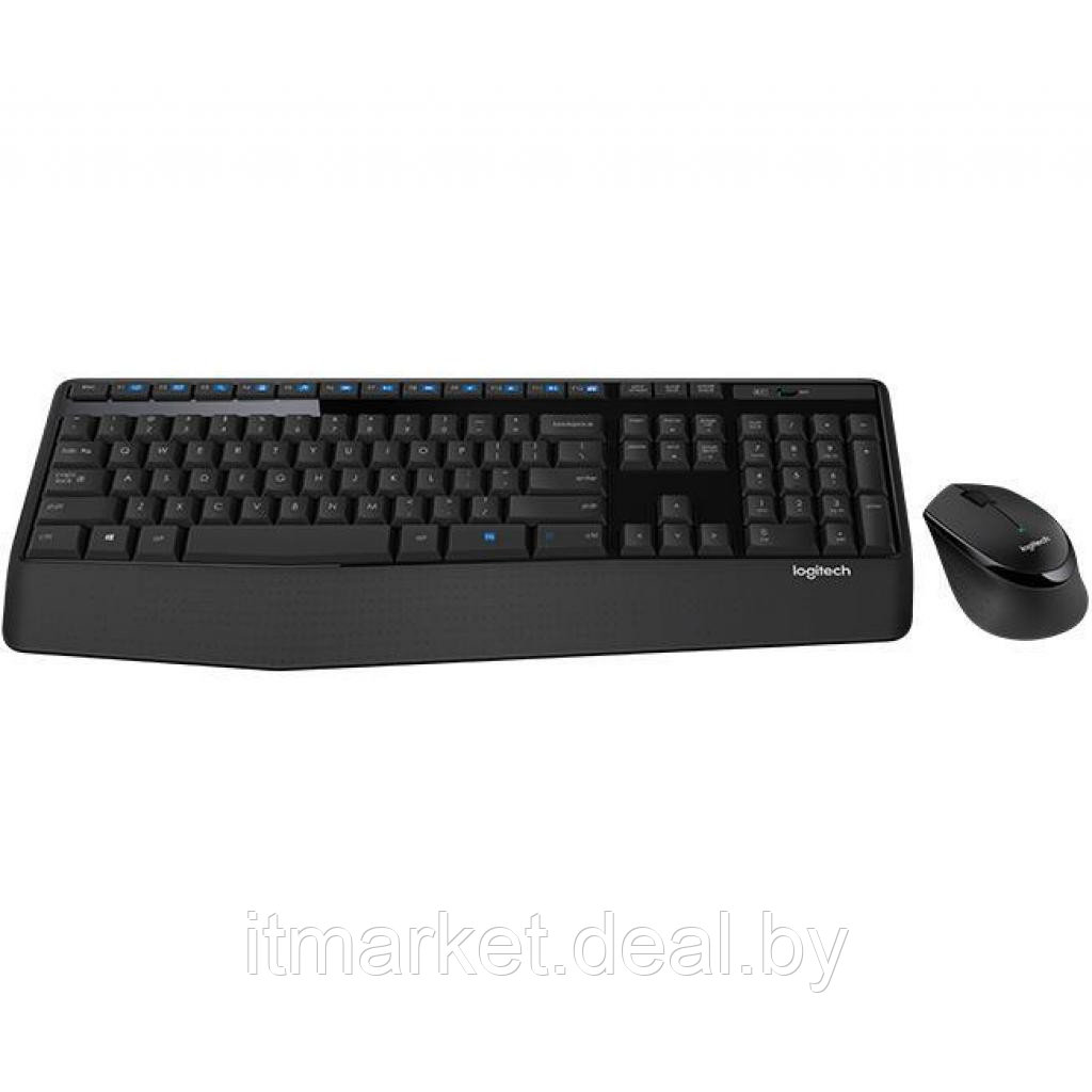 Клавиатура+ мышь Logitech MK345 Combo Black (920-008534) (Беспроводной комплект, 1000dpi, 3кн) - фото 2 - id-p209249406