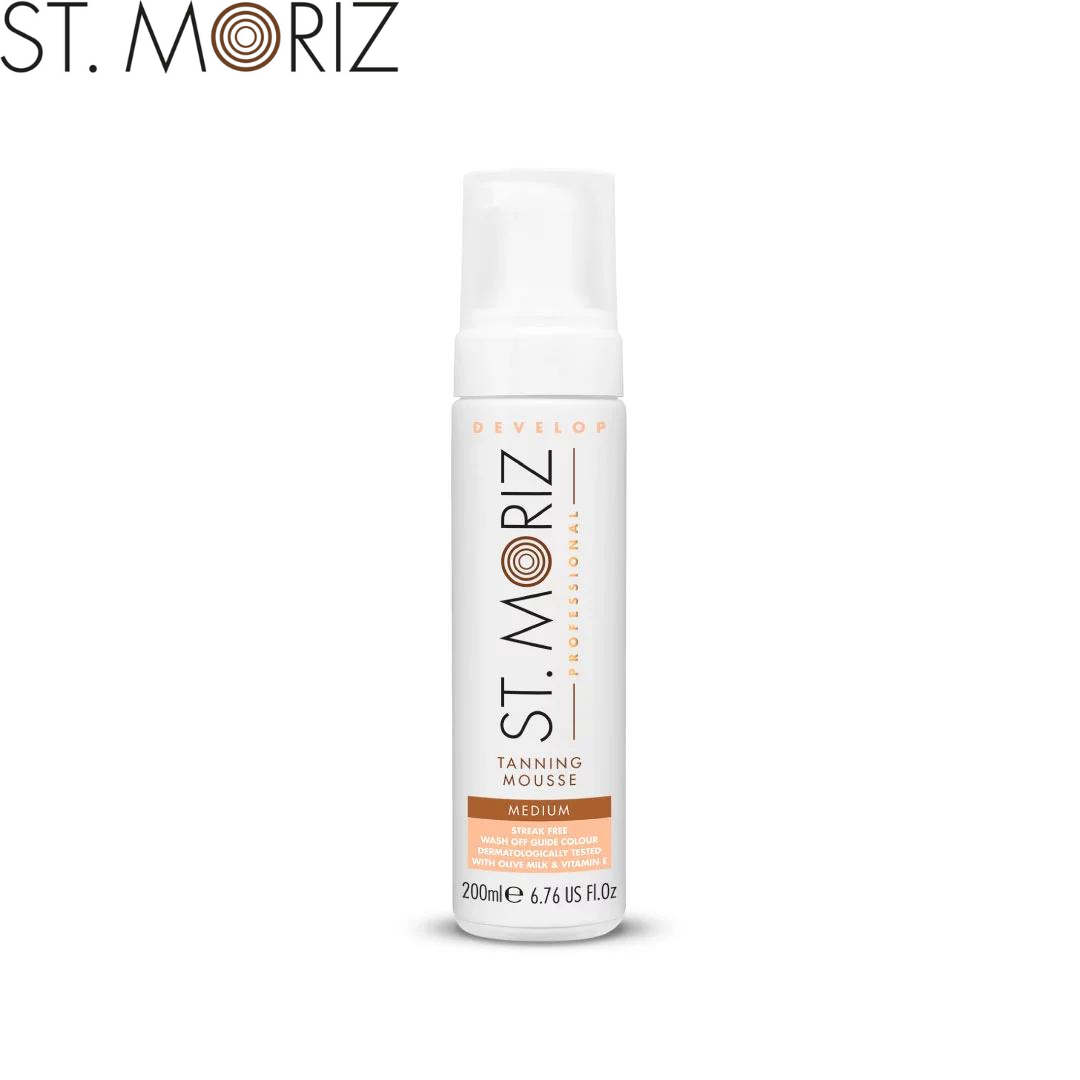 Автобронзант - мусс тонирующий St.Moriz Professional Tanning Mousse Medium (светлый оттенок)