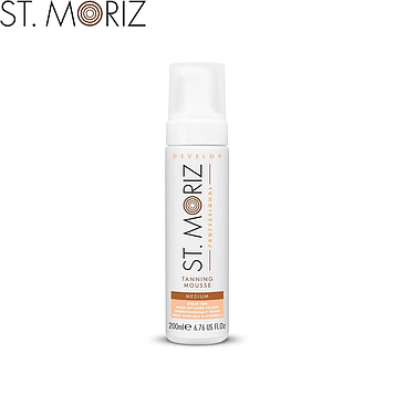 Автобронзант - мусс тонирующий St.Moriz Professional Tanning Mousse Medium (светлый оттенок) 200мл