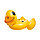 INTEX 57556 Надувной плот с ручками "Жёлтый утёнок", круг для купания, плавания детей, интекс, фото 3