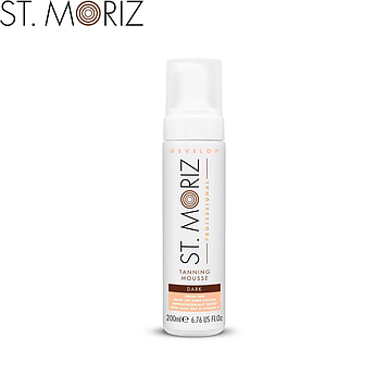 Автобронзант - мусс тонирующий St.Moriz Professional Tanning Mousse Dark (Темный оттенок)