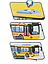 Детский инерционный автобус WY913A для мальчиков, игрушка для детей на батарейках, свет, звук, машинки, фото 5