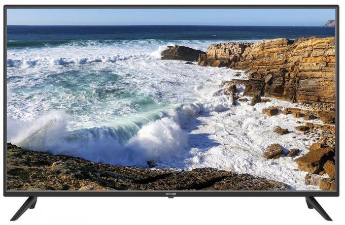 Безрамочный телевизор 40 дюймов SKYLINE 40LST5971 Full HD SMART TV Яндекс - фото 1 - id-p209251993