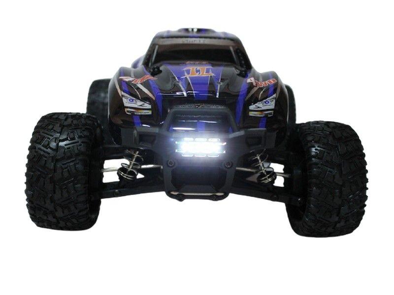 Радиоуправляемый монстр Remo Hobby SMAX V2.0 (синий) 4WD 2.4G 1/16 RTR - фото 6 - id-p209252822