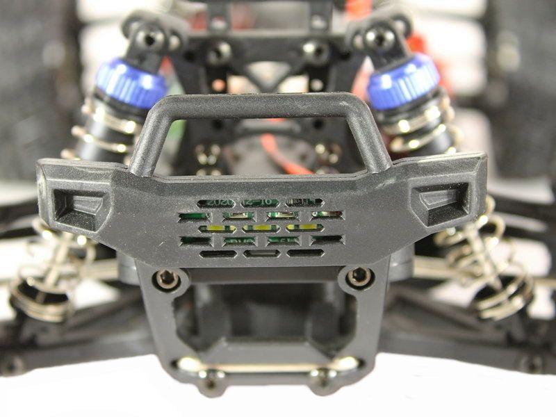 Радиоуправляемый монстр Remo Hobby SMAX V2.0 (синий) 4WD 2.4G 1/16 RTR - фото 10 - id-p209252822