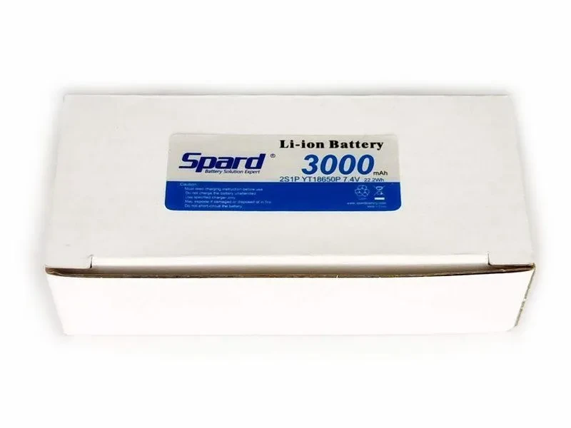 Аккумулятор Li-Ion Spard 3000mAh, 7,4V, 10C, T plug для Remo Hobby 1/16, Himoto 1/18 - фото 5 - id-p209252823