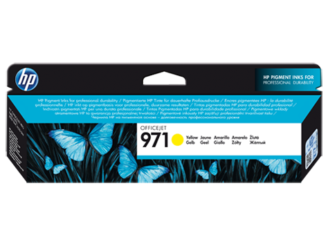 Картридж 971/ CN624AE (для HP OfficeJet Pro X451/ X476/ X551/ X576) жёлтый